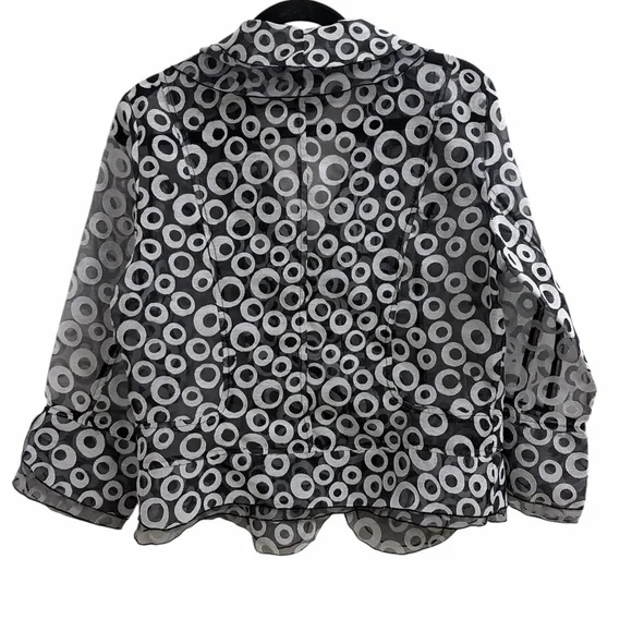 Sheer Mod Circle Blazer - Picture 3 of 4